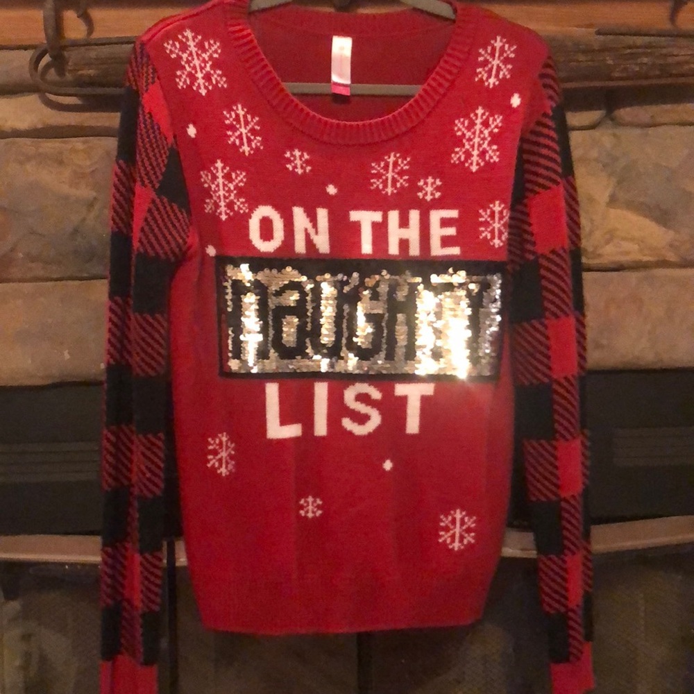 Reversible Christmas Sweater